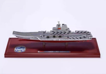 1:700 51CM Aircraft Carrier SHANDONG 17 Warship Diecast Battle Ship Model