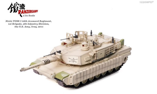 1:72 Panzerkampf M1A2 TUSKI 3rd Squadron Main Battle Tank Iraq2011 Diecast Model