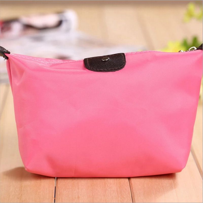 Travel Toiletry Makeup Cosmetic Pouch Bag Clutch Handbag Purse Case Cosmetic Bag