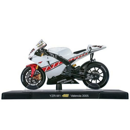 1/18 For YAMAHA YZR-M1 46 Valencia 2005 Motorcycle Finished Model Toy Gift