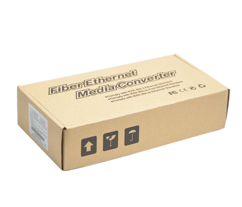 1Pc 10/100M Fiber Ethernet Switch Ethernet Fiber Optical Media Converter 4RJ45