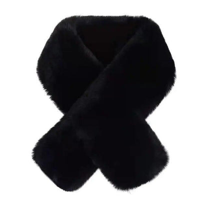 Double Sides Real Rex Rabbit Fur Scarf Neck Collar Scarves Neckerchief Stole