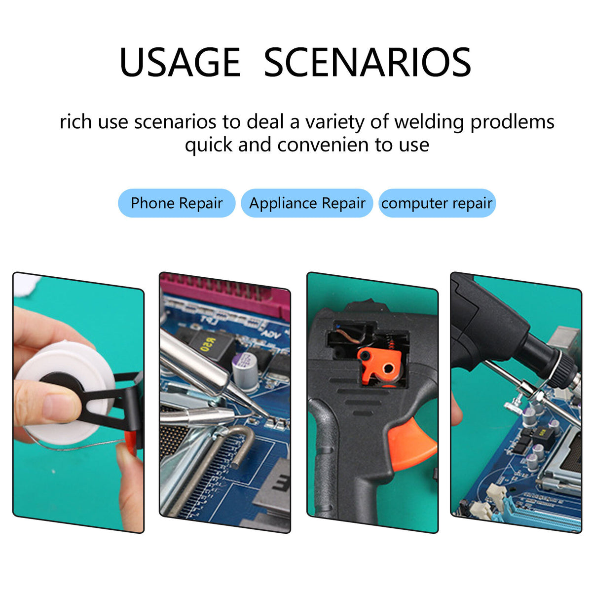 Mini Handheld Electric Welding Machine Multi-Function Welder Gun 110V