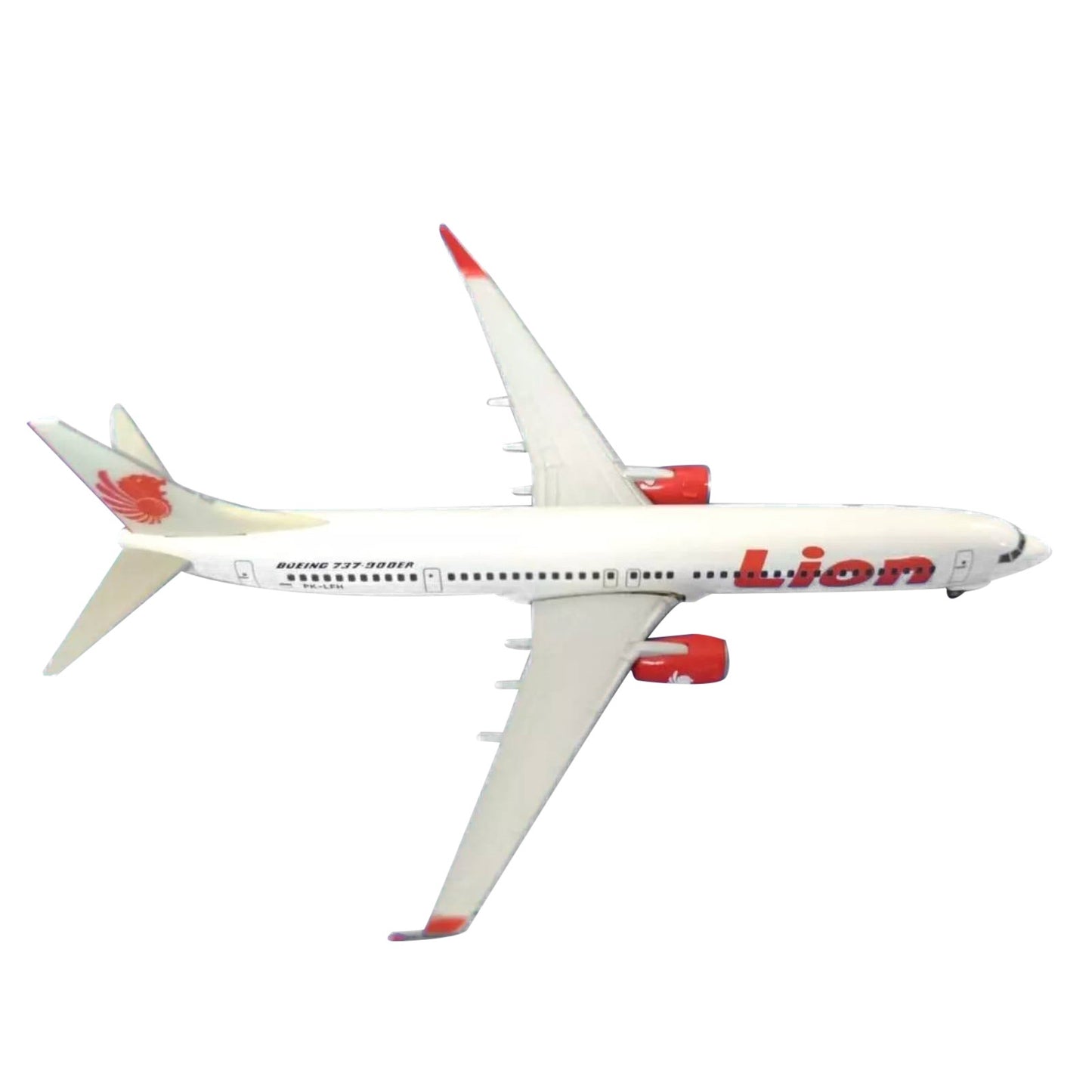 1:350 Diecast Alloy Lion Air B737 Airplane Aircraft Model With Display Stand