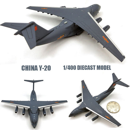 CHINA Y-20 1/400 diecast YUN Aircraft plane Model Very Rare