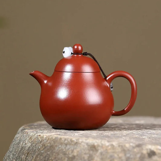 Yixing Purple Clay Teapot Dahongpao Kettle Handmade Chinese Zisha Tea Set