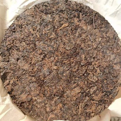 Lao Cha Tou * 2018 Yongde Ancient Tree Pu-erh Tea Cake Ripe Pu'er Puer Tea 380g