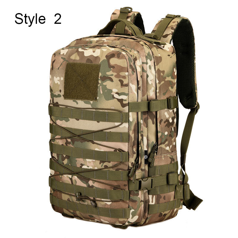 Hiking Backpack Men Camouflage Army Military Bag Mountaineering Climbing