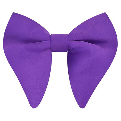 Men Bow Tie Silk Polyester Classic For Party Wedding Big Bowknot Casual Neckties