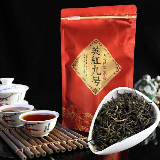 2023 Yinghong No.9 Chinese Black Tea Yingde Slimming Lowering Blood Fat 200g