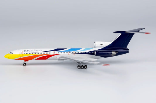 1:400 NG Model Balkan Holidays Tupolev TU-154B Passenger Airplane Diecast Model