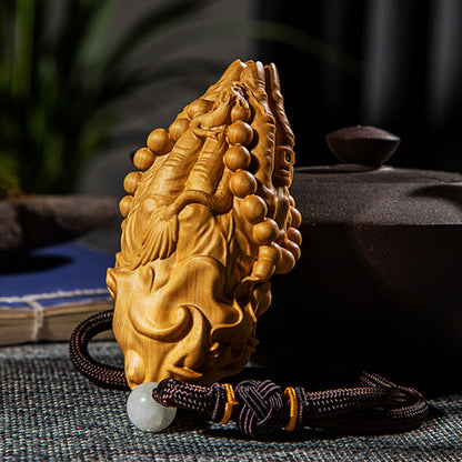 7.5 X 4 X 3.2 CM Boxwood Carving Figurine Netsuke : Hands Praying