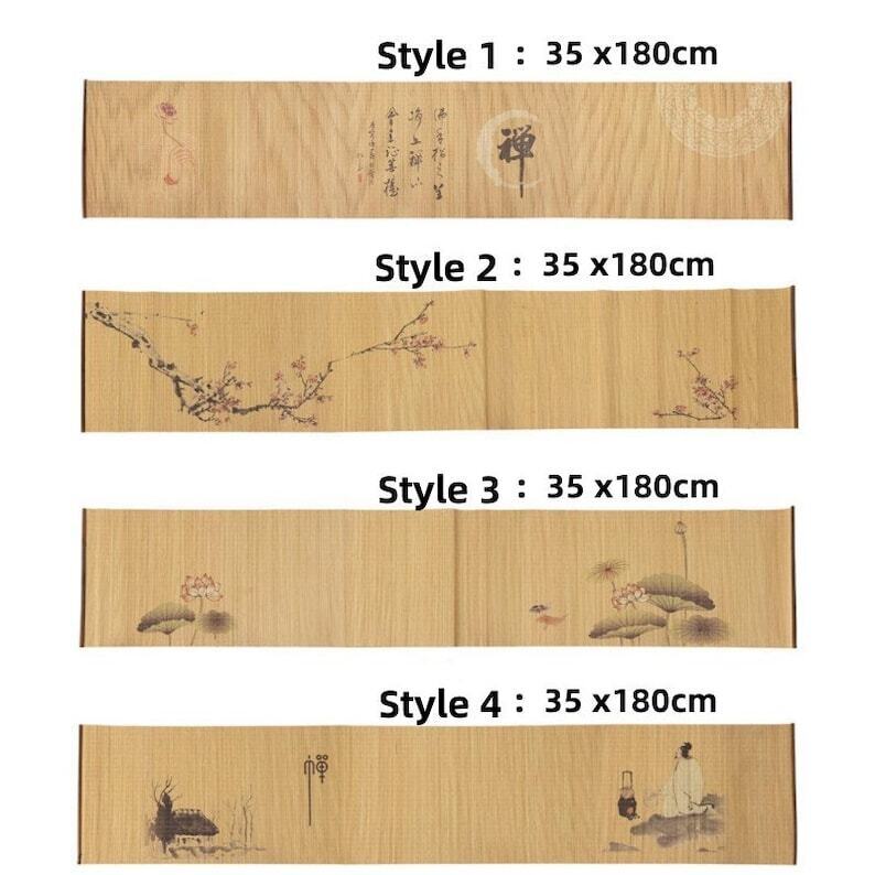 Bamboo Tea Table Mats|Bamboo Table Runner|Table Cloth|Kung Fu Tea Mats
