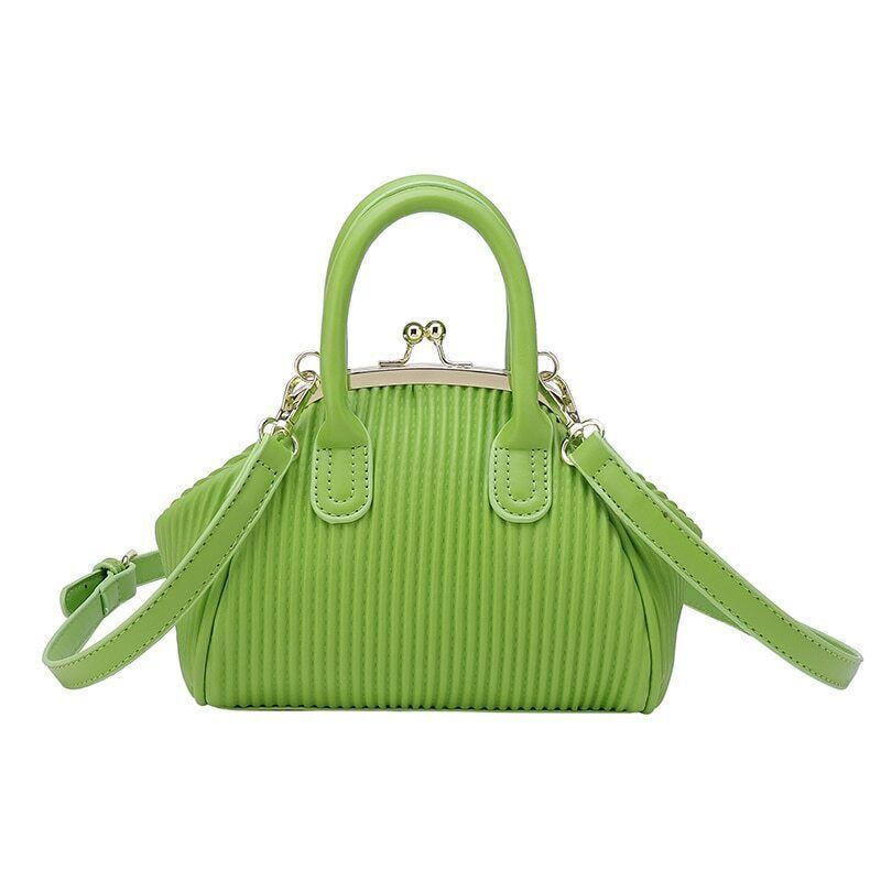 Pleated Handbag with Handle Shoulder Bag Women Clutch Purses Crossbody Bag