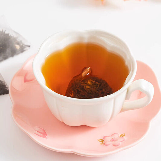 Chinese fruit lychee black tea loose tea Keemun Lichee black tea bag-