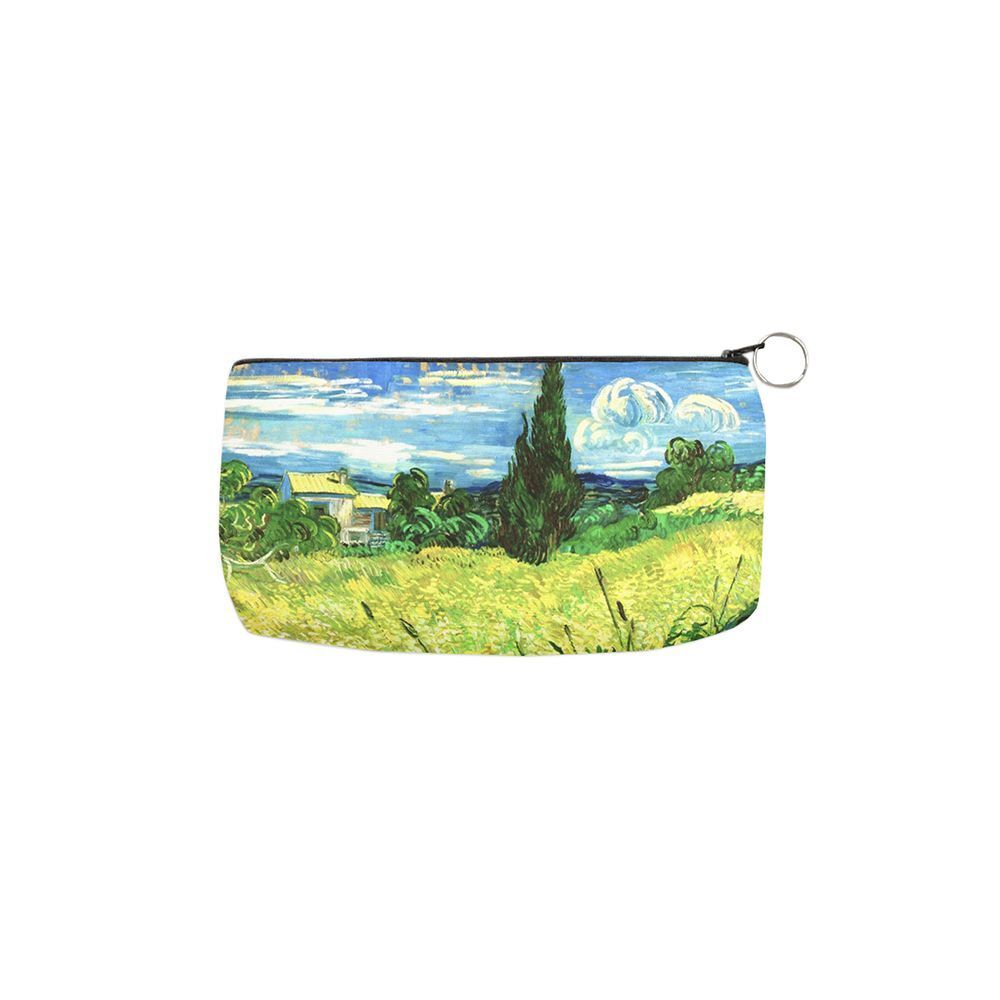 Canvas Cosmetic Bag Art Print Makeup Pouch Bags Traveling Lipstick Handbag Purse