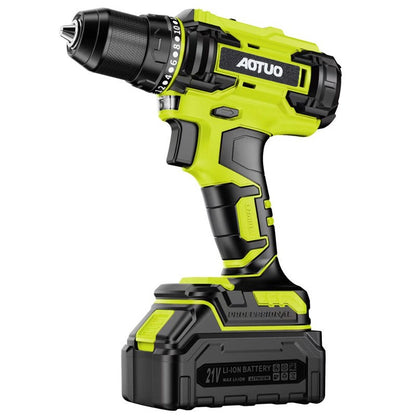 Household multi-function rechargeable electric drill with high power and brush04