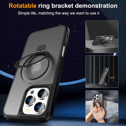 Magnetic Case for iPhone 16 15 14 13 12 11 Pro Max Plus with Mag-Safe Slim Cover