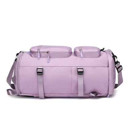 Waterproof Sports Backpack Women Unisex Outdoor Shoulder Bag Dry Wet Separation