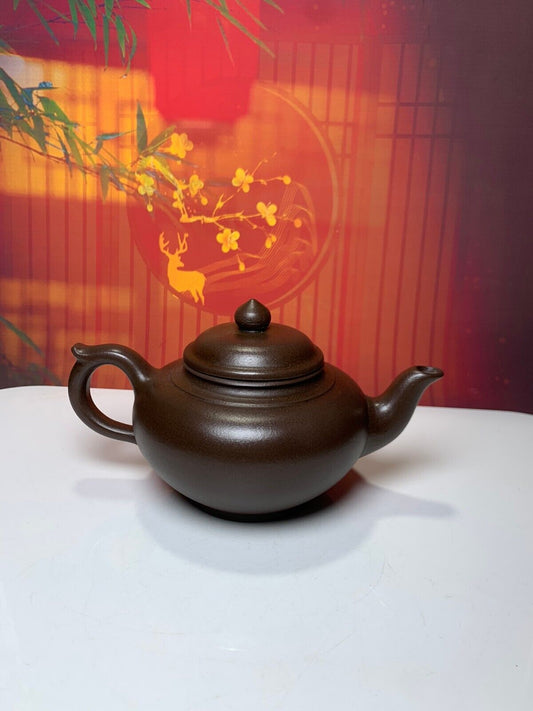Chinese Yixing Zisha Clay Handmade Exquisite Teapot 品名：笑樱 底款: 如图