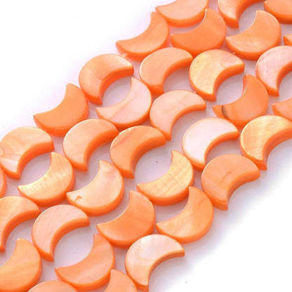 30-34pcs 8x11mm Natural Shell Spacer Beads Jewelry Making Bracelet Necklace DIY