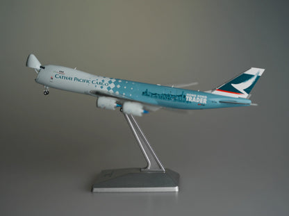1:400 YY Wings CATHAY PACIFIC CARGO BOEING B747-8F Plane Aircraft Diecast Model