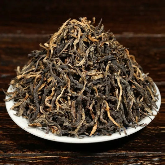 500g Supreme Yunnan Black Tea Fengqing Dian Hong Dianhong Chinese Golden Buds