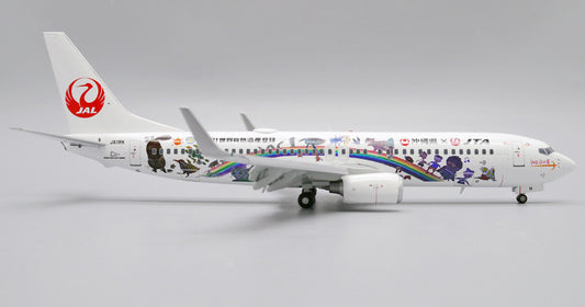1:200 JC Wings Japan Transocean Air BOEING 737-800 Plane Flap Down Diecast Model