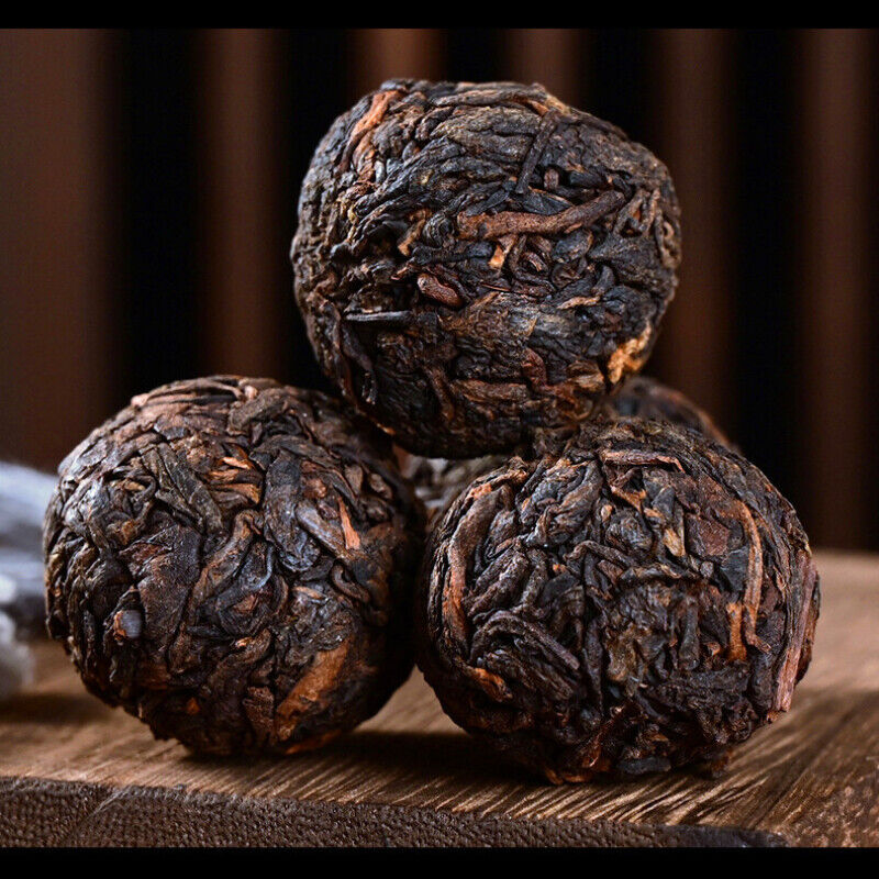 Pu'er Dragon Ball Cooked Tea Premium Yunnan Big Tree Pu-Erh Tea Canned Box 250g