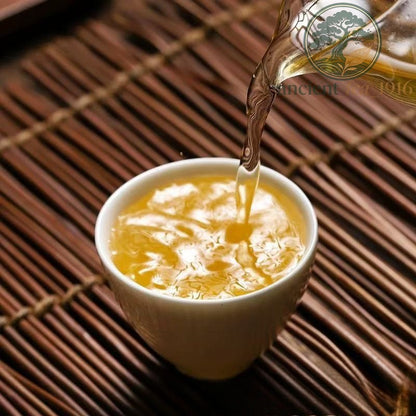 357g Raw Pu'er Tea Cake Yunnan Lincang Ancient Tree Honey Aroma