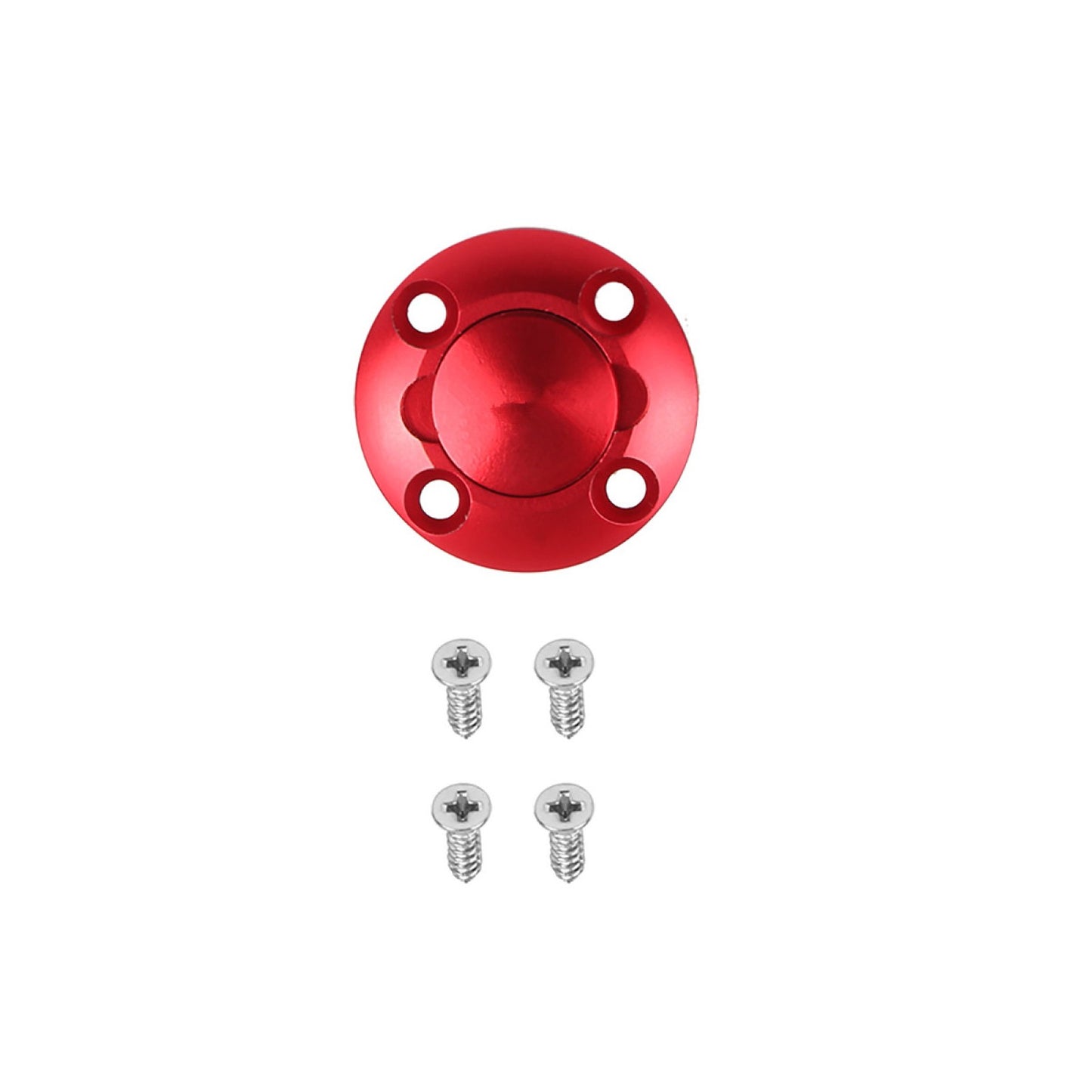 Oil Tank Plug Dot Cap For RC Airplane Model Parts Alloy Round Fuel Filler ss