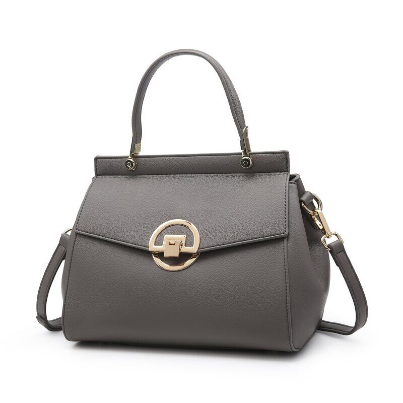 Autumn Winter Leather Lady Handbag Leisure Business Slant Leather Bag Shoulder