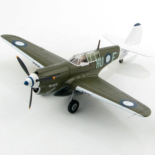 HM P-40N "Black Magic" HU-E, 78 Sqn., RAAF, Morotai 1/72 diecast plane model
