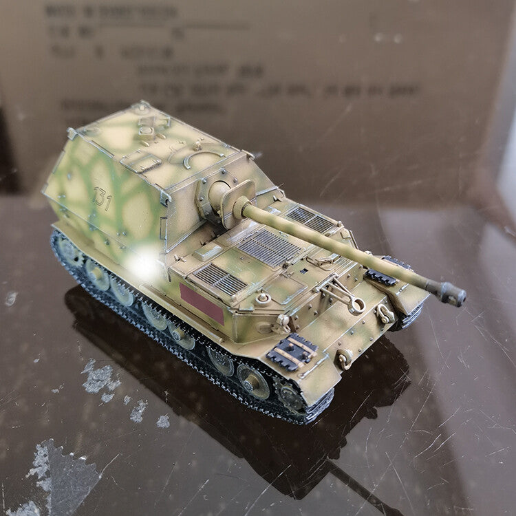 1:72 German Ferdinand Self-propelled Anti Tanks Vehicle ABS Diecast Armor Model