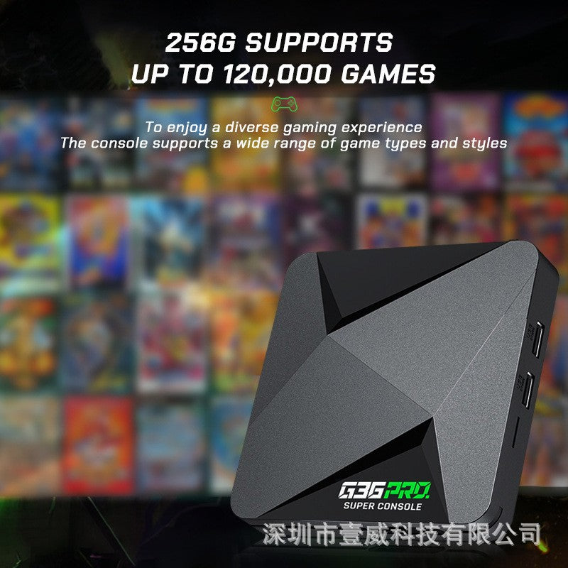 G36 PRO game console TV set-top box 4K dual system wireless home, 64 128 256GB