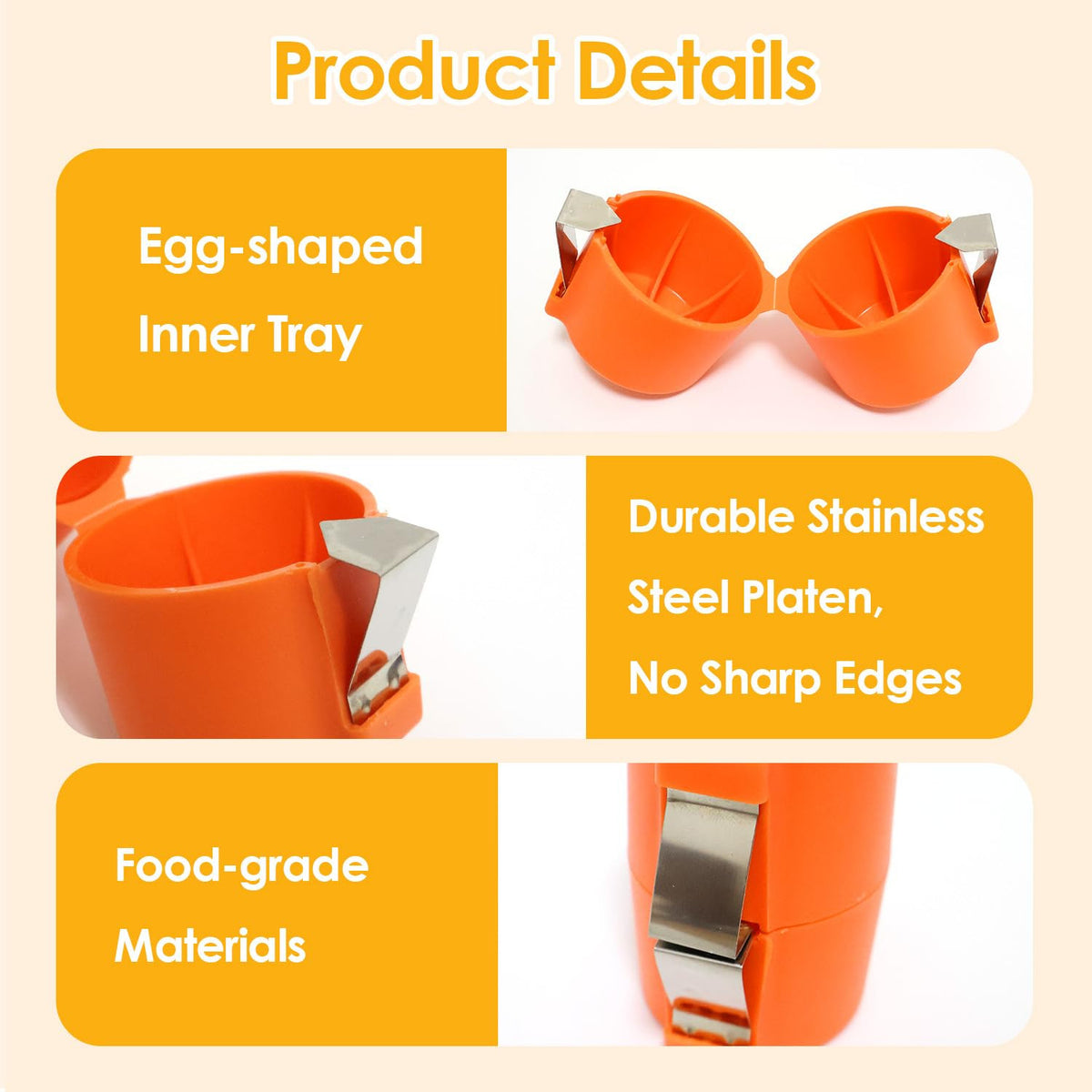Cracker Tool Egg Breaker Manual Shell Separator Opener Kitchen Tools For Egg Lot