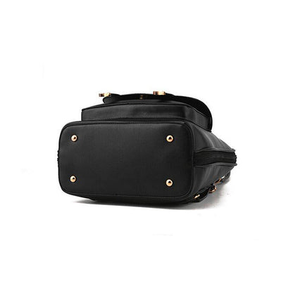 Women Backpack PU Leather School Bag Satchel Travel Bag Handbags Rucksack