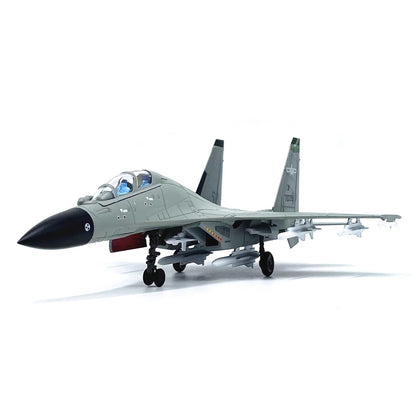 22cm 1/100 Chinese Air Force J-16 Fighter Model Military Aircraft Decoration