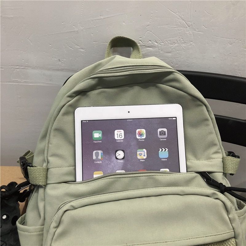 Waterproof Nylon Backpack High Quality Schoolbag Travelling Nylon Polyester 1 PC