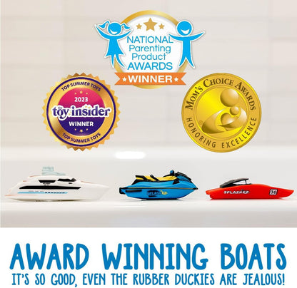Bath Toy Boats for Toddlers, Mold Free Boat Bath Toys for Kids & Toddlers, No Ho