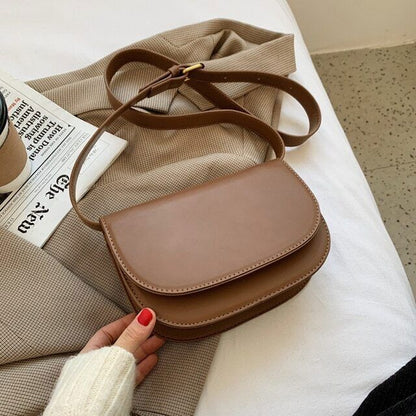 Bag PU Leather Crossbody Bags Women Winter Shoulder Chest Bag Ladies Handbags