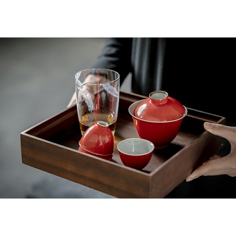 150ml Chinese Ceramic Handmade Gaiwan Tea Bowl Kung Fu Tea Set Teacup Decorate