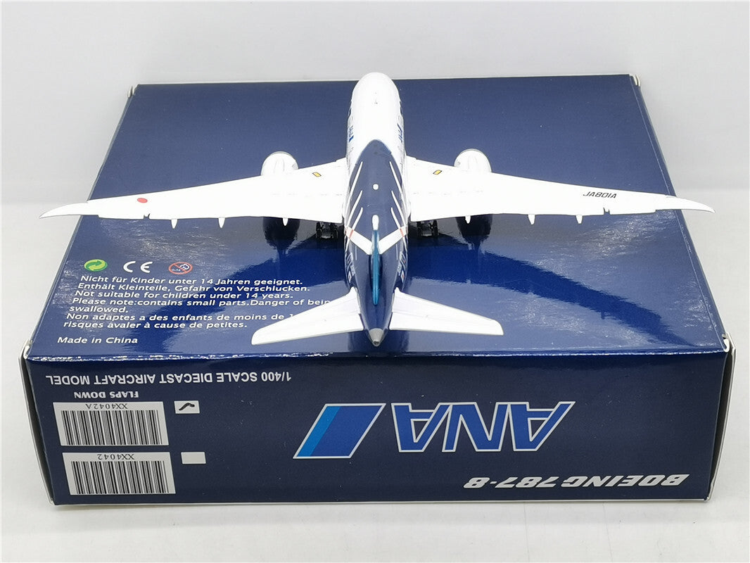 1:400 JC Wings ANA B787-8 Flap Down Passenger Airplane Diecast Aircraft Model