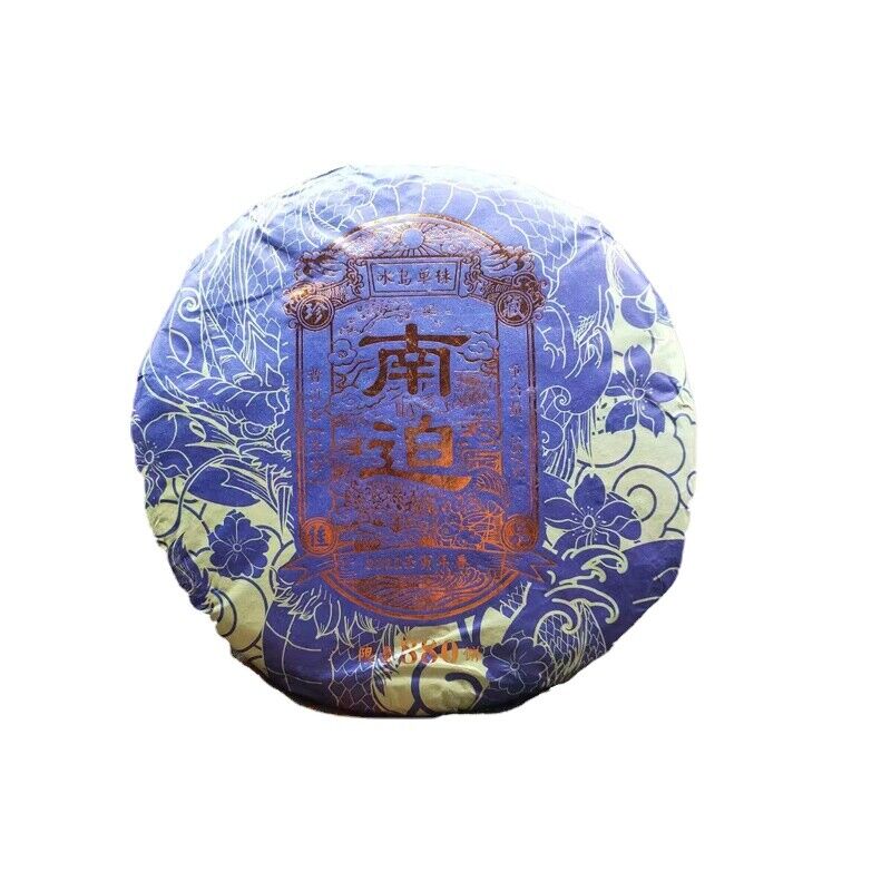 357g Yunnan Pu'er Tea 2022 Nanjiao Ancient First Spring Pu'er Raw Tea Cake Tea