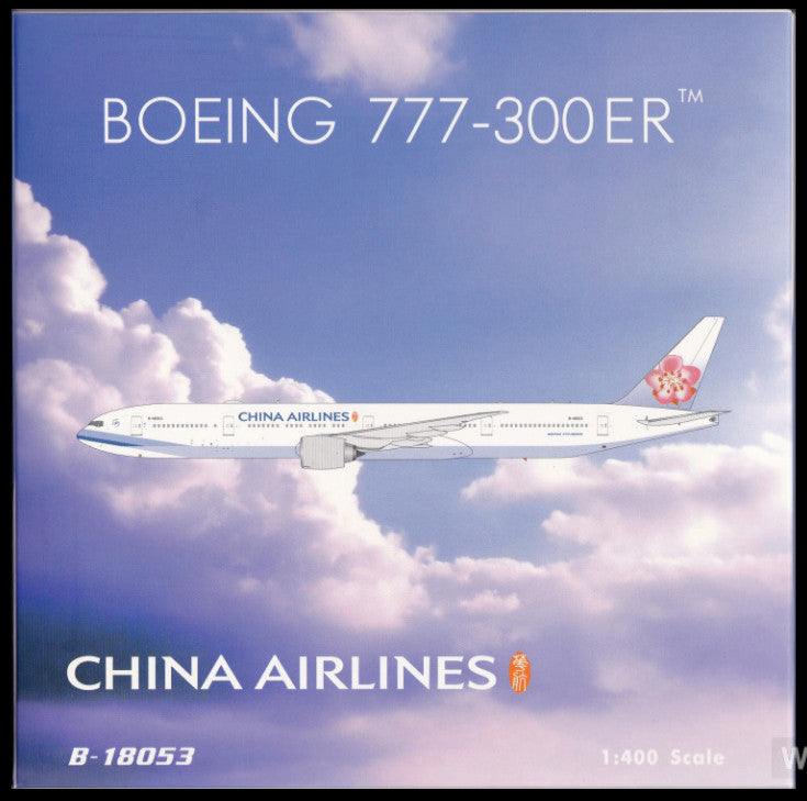 1:400 Phoenix CHINA AIRLINES BOEING 777-300ER Passenger Airplane Diecast Model