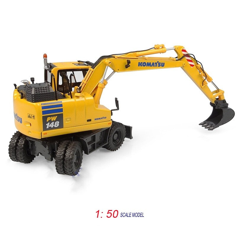1:50 UH PW180-11 Grab Excavator Contruct Machine Equipment Diecast Metal Model