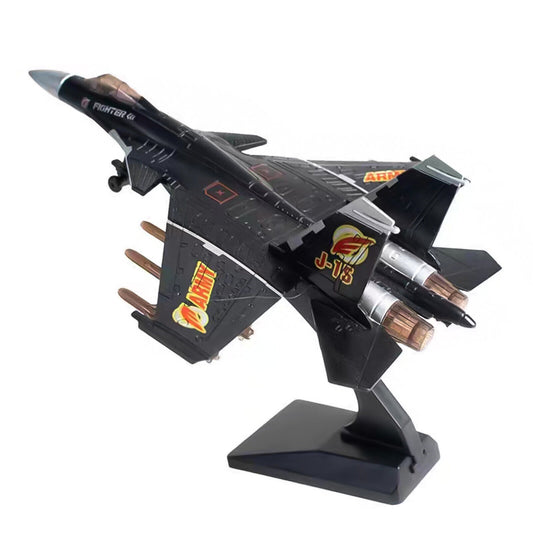 1:100 Pull Back Aviation Aircraft Model J-15 Military Fighter Plane Sound Light