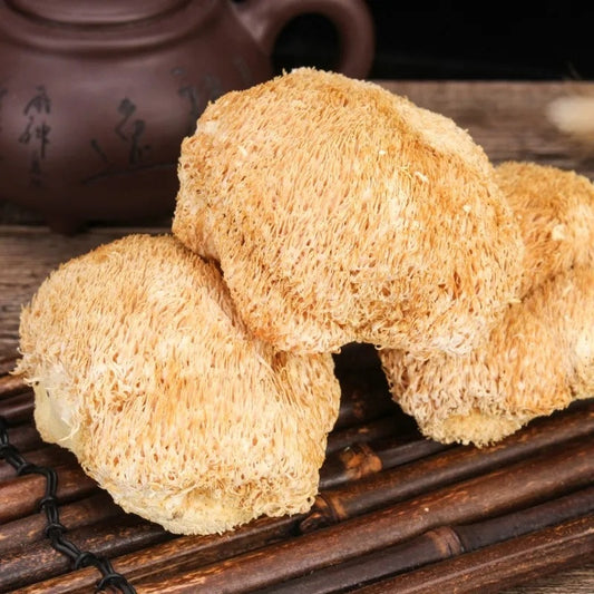 Organic 100% Dried Lion's Mane Mushroom 500g/1.1LB - Premium Quality