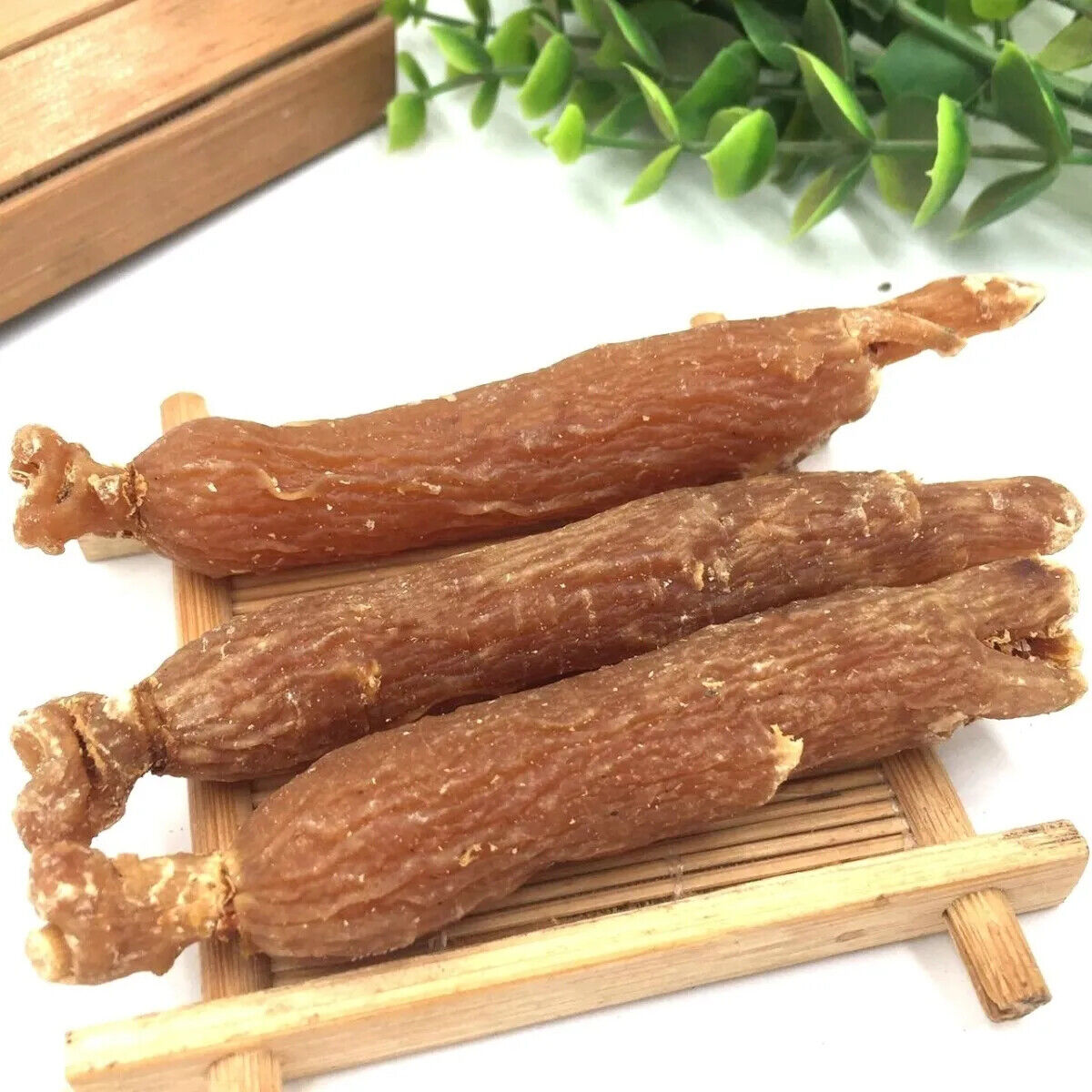 100g Red Ginseng 8 Years Whole Roots Ginseng Root Premium Grade Hot