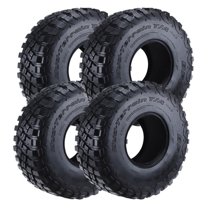 4Pack 1/10 RC Car 2.2'' Rubber Tire Tyre Cover For Axial SCX10 TRX4 D90 90046